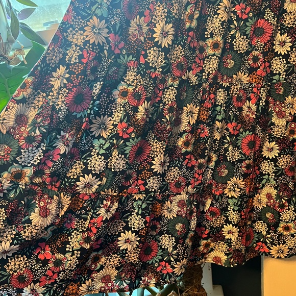 NWT size large Baltic Born teal, navy and pinks maxi skirt - Picture 4 of 6